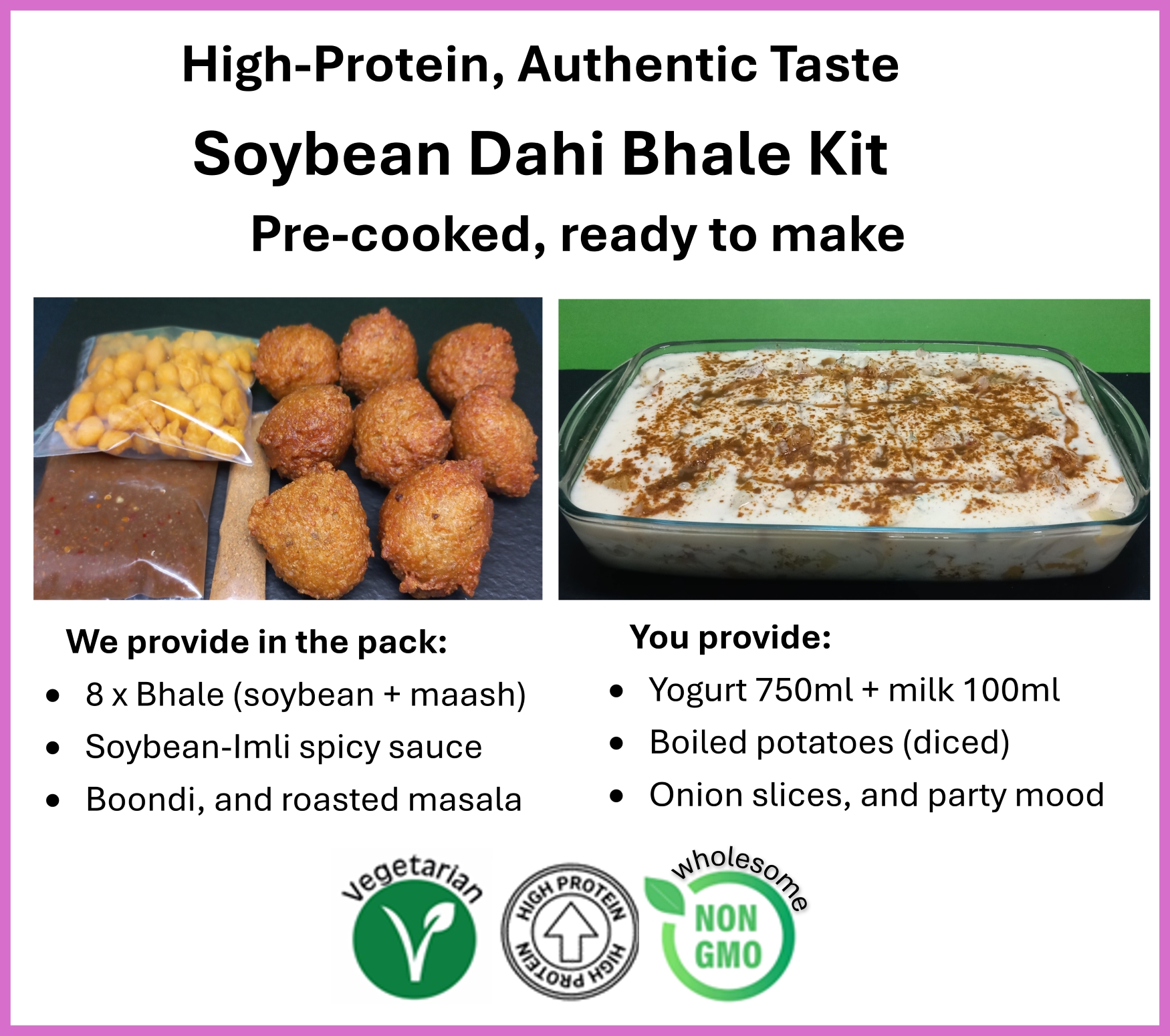 High-Protein Soybean Dahi Bhale - Image 3